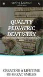 Mobile Screenshot of 1kidsdentist.com